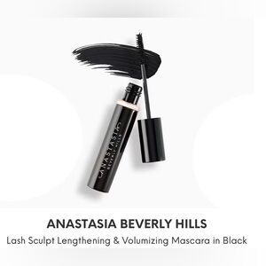 ANASTASIA BEVERLY HILLS
Lash Sculpt Lengthening & Volumizing Mascara Black 10 ml
